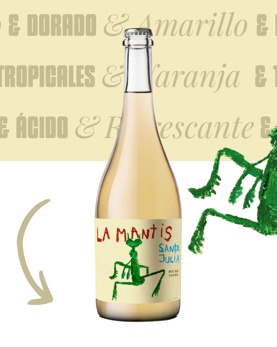 ナチュールワイン SANTA JULIA｜ラ・マンティス スパークリング 750ml