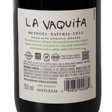 画像をギャラリービューアに読み込む, ナチュールワイン<br>ラ・バキタ クラレテ 750ml / La Vaquita Clarete Blend