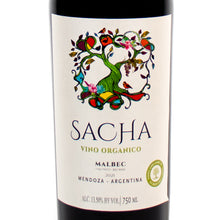 画像をギャラリービューアに読み込む, オーガニック サシャ マルベック 750ml / Sacha Organic Malbec