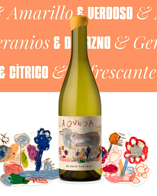【6本セット】ナチュールワイン<br>ラ・オベーハ トロンテス 750ml / La Oveja Torrontes x 6 set