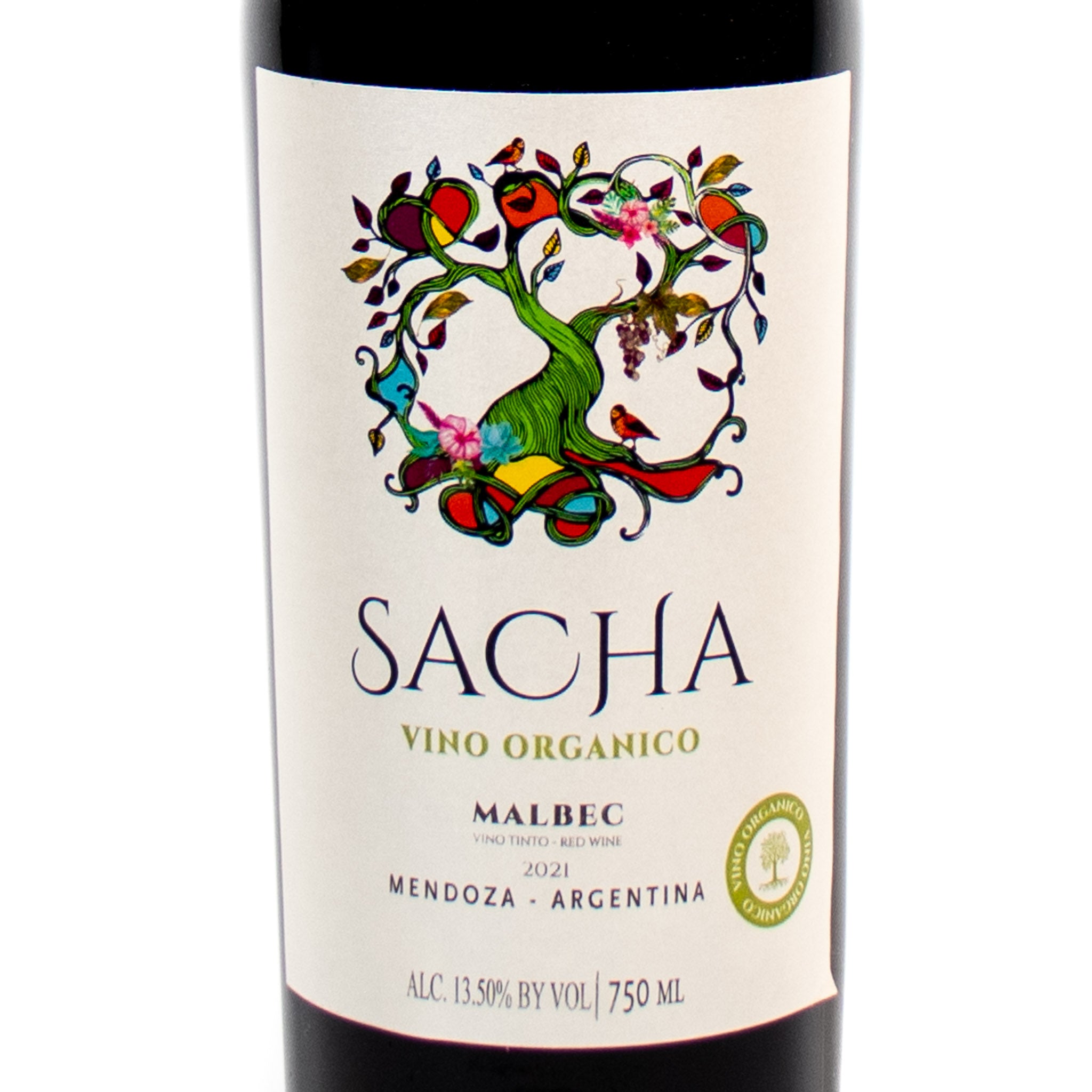 オーガニック サシャ マルベック 750ml / Sacha Organic Malbec