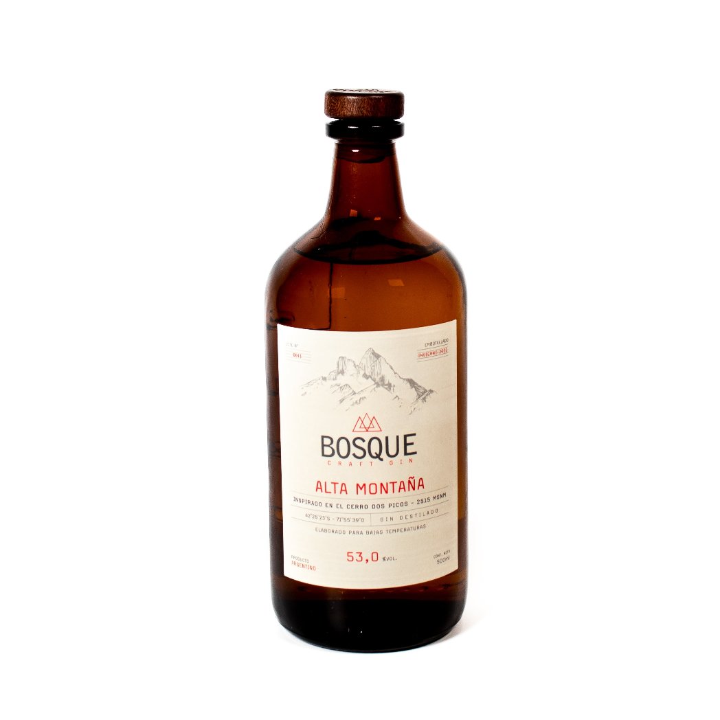 ボスケ・アルタ・モンターニャ クラフトジン 500ml / Bosque Alta Montaña Gin
