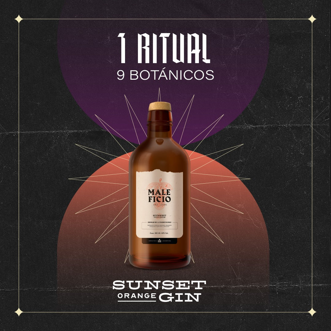 サンセット・オレンジ・クラフトジン 500ml / Sunset Orange Craft Gin