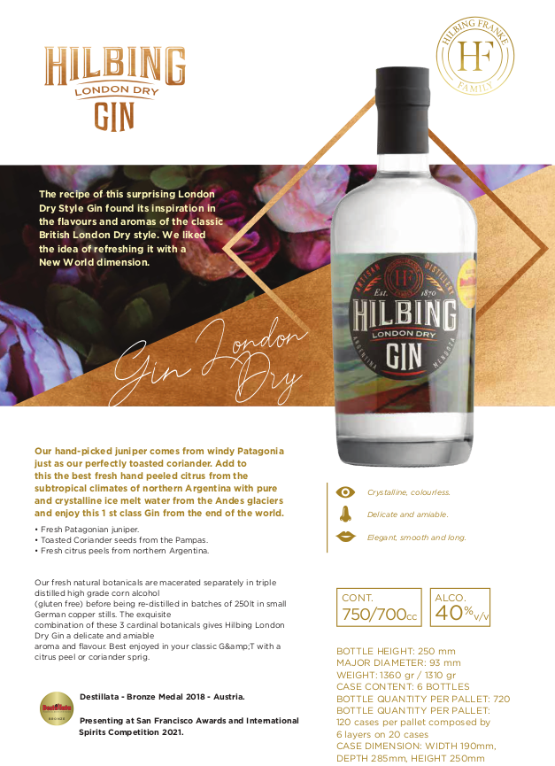 ドライ・クラフトジン 750ml / Dry Craft Gin