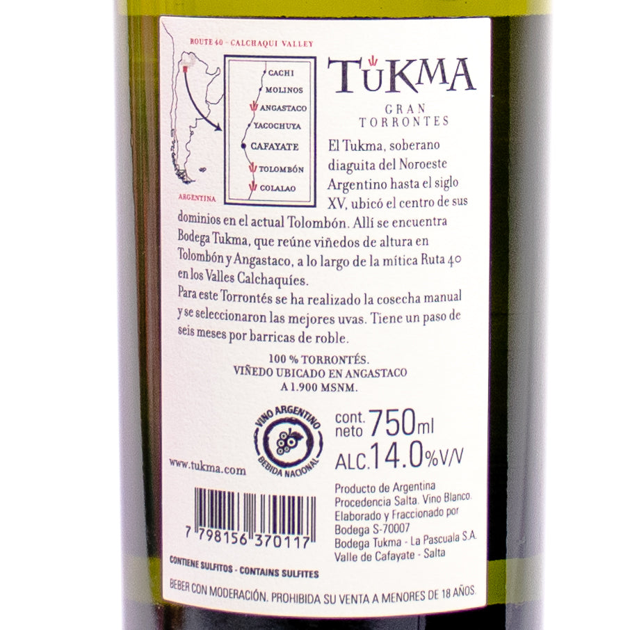 グラン・トロンテス  750ml / Gran Torrontés